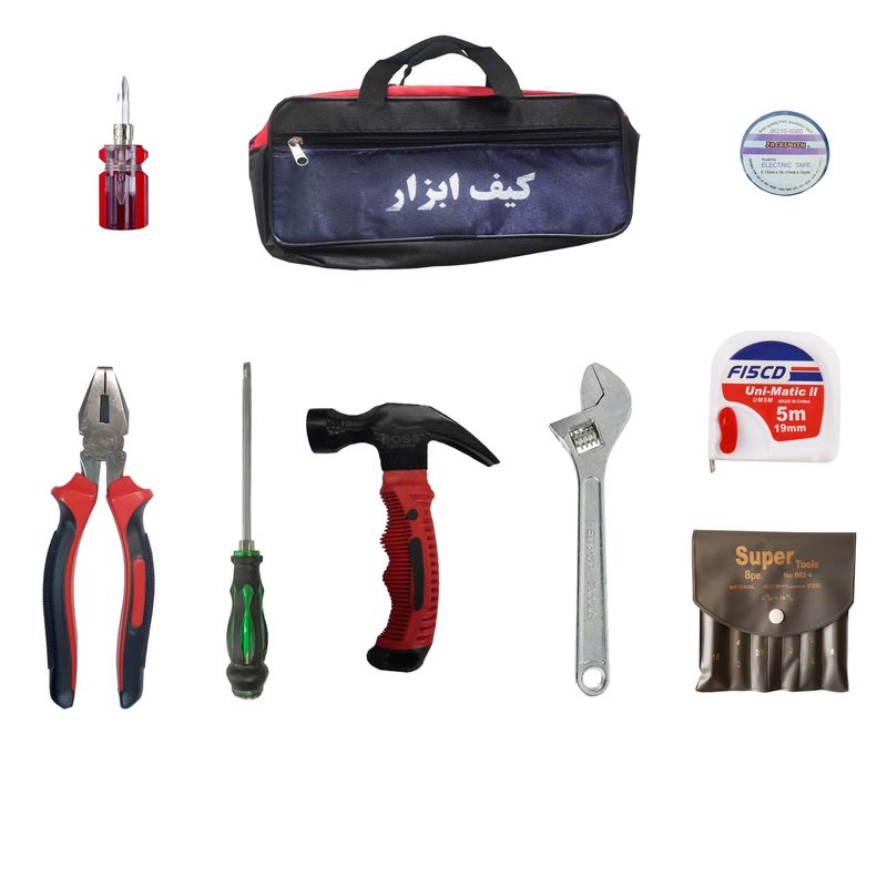 مجموعه 16 عددی ابزار مدل bv 01